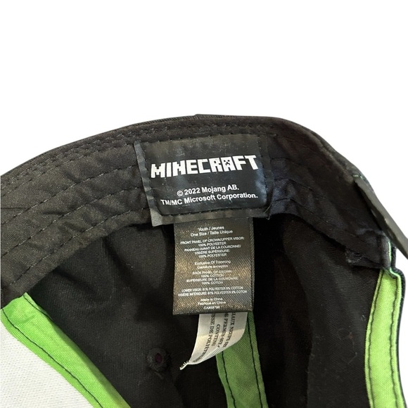 Minecraft Creeper Snapback Hat - Picture 3 of 4